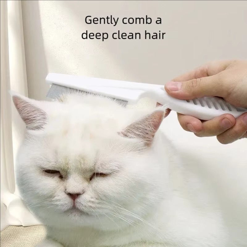 Flea Comb Fine Tooth Pet Tear Stain - 1Pcs Pet Tear Stain & Flea