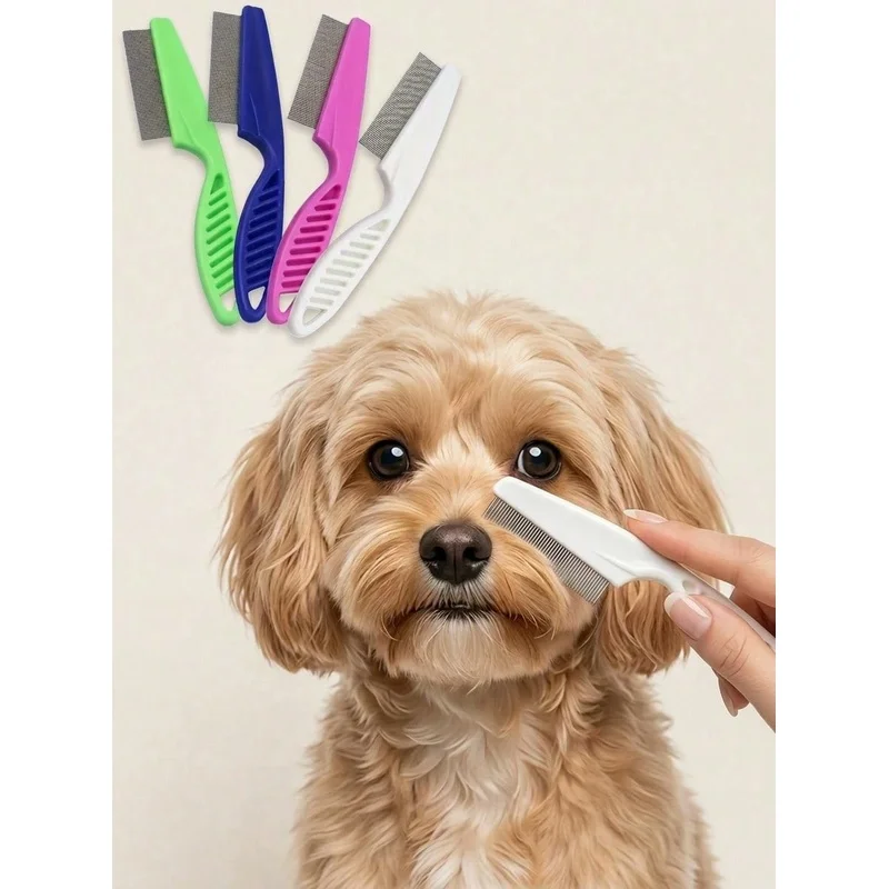 Flea Comb Fine Tooth Pet Tear Stain - Pet Tear Stain & Flea Comb