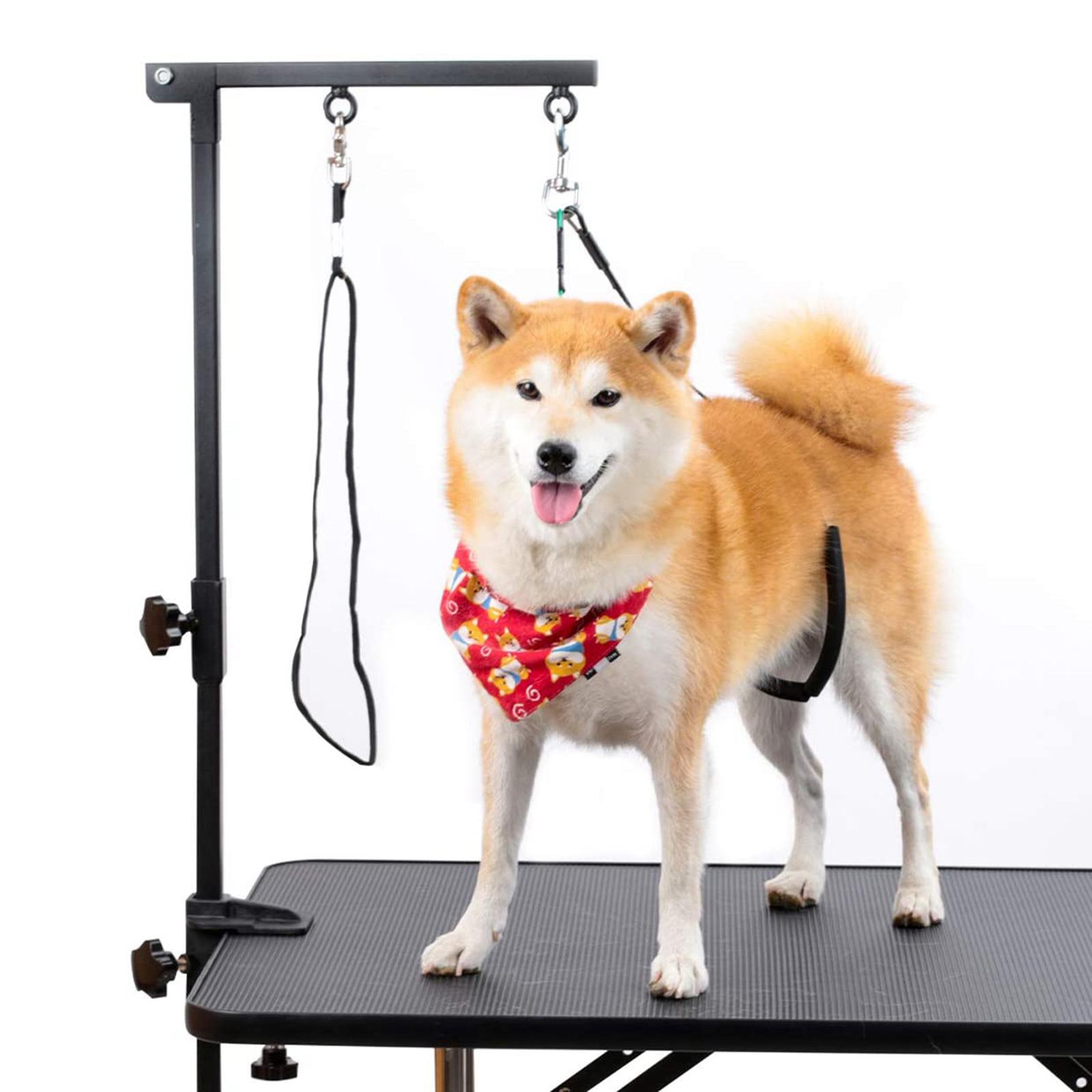 Folding Pet Grooming Table Arm Clamp - Folded Pet Grooming Arm w/ Clamp,
