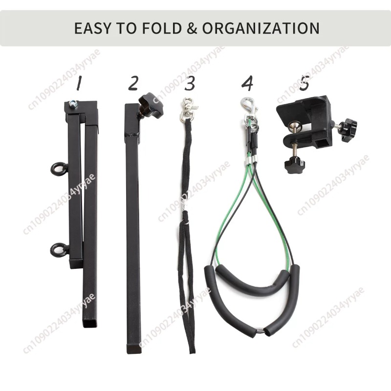 Folding Pet Grooming Table Arm Clamp - Folded Pet Grooming Arm w/ Clamp,