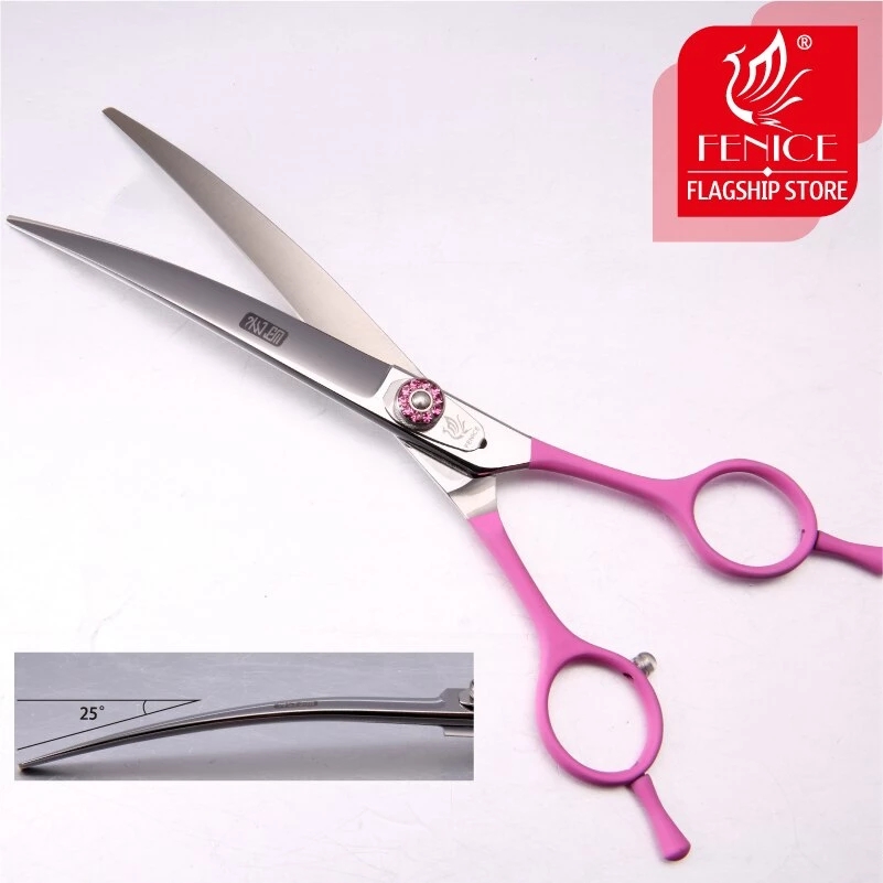 Fenice Professional JP440C Pet - огляд і ціна Professional Pet Grooming Scissors Curved