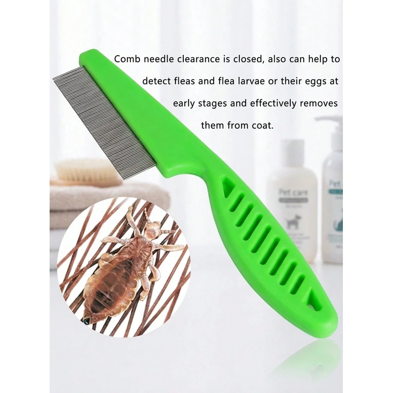 Pet Tear Stain & Flea Comb Fin - огляд і ціна Flea Comb Fine Tooth Pet Tear Stain