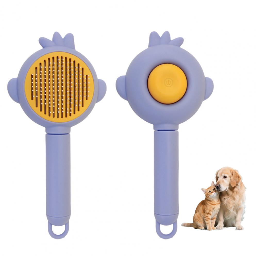 Cat Grooming Brush Pet Groomin - огляд і ціна Slicker Brush Self Cleaning Pet Grooming