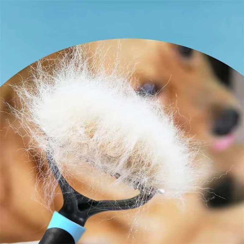 Professional Pet Deshedding Br - огляд і ціна Undercoat Rake Dematting Tool Dog Shedding