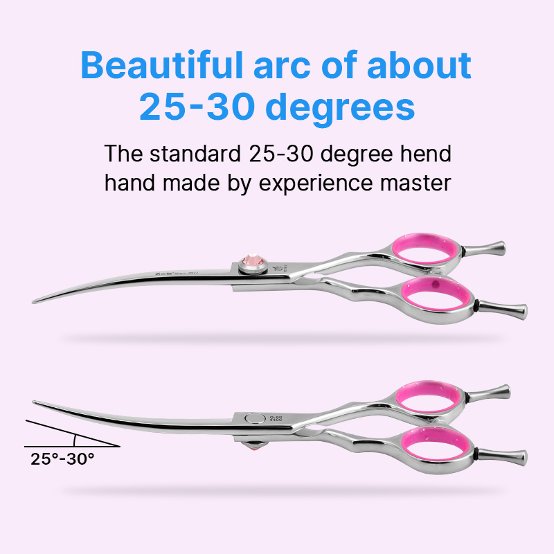 Fenice Professional Dog Groomi - огляд і ціна Professional Pet Grooming Scissors Curved