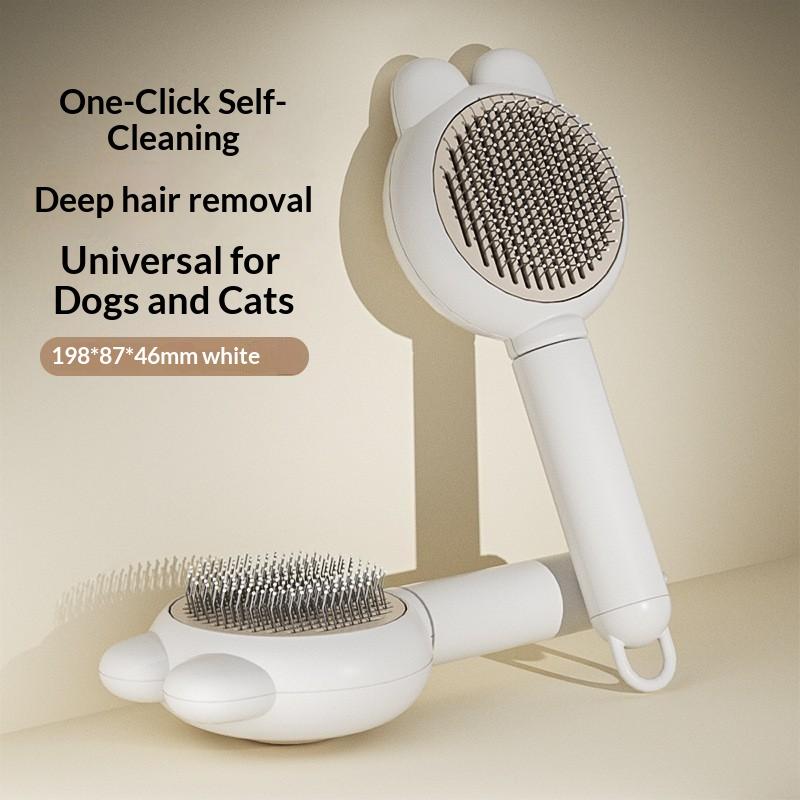 Self Cleaning Pet Slicker Brus - огляд і ціна Slicker Brush Self Cleaning Pet Grooming