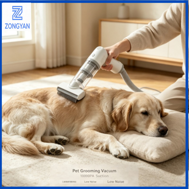 ZONGYAN Pet Grooming Vacuum Cl - огляд і ціна Pet Grooming Vacuum Suction Kit 5 In 1