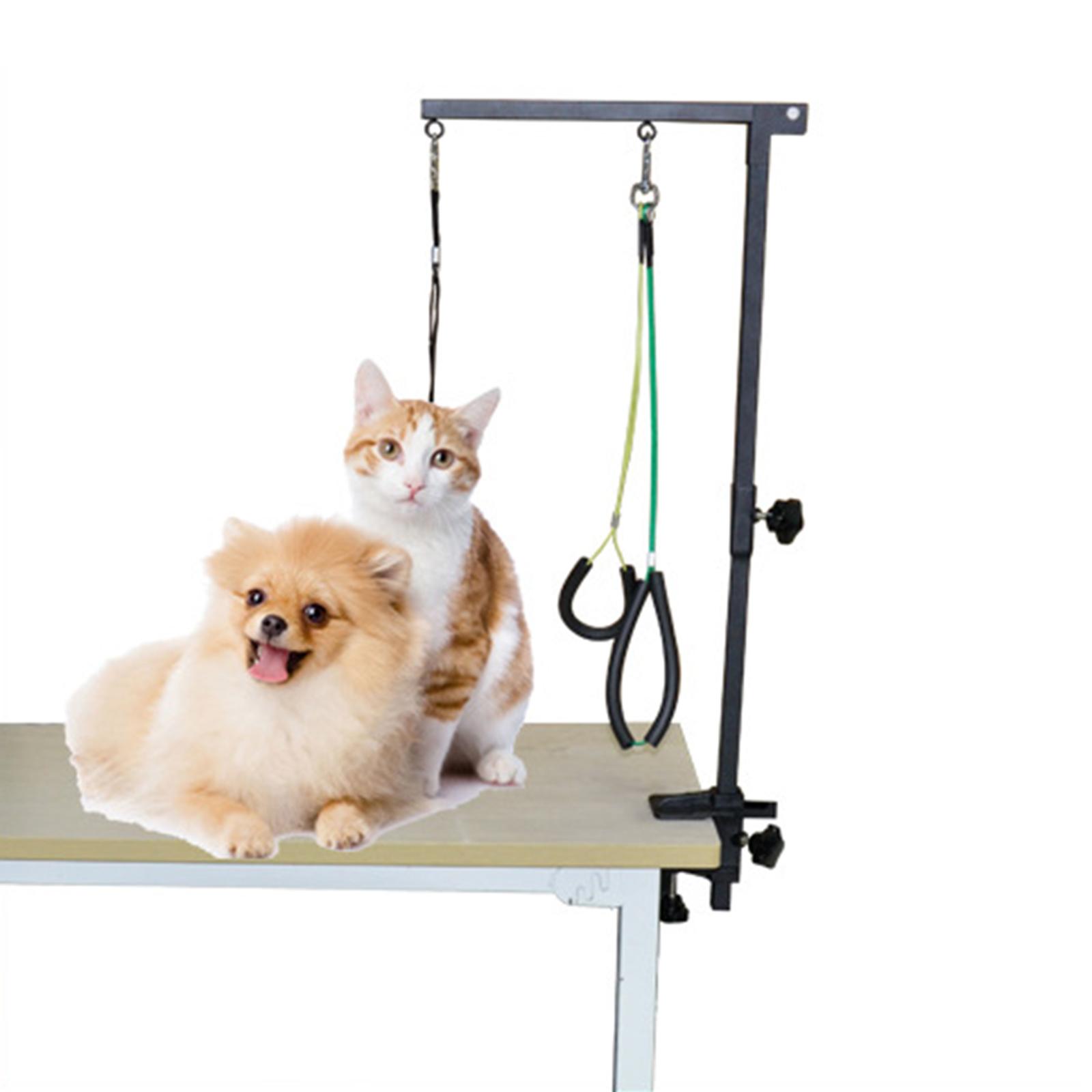 Dog Grooming Arm with Clamp Pe - огляд і ціна Folding Pet Grooming Table Arm Clamp