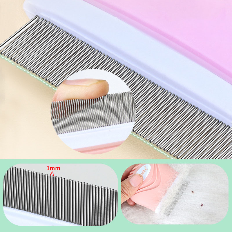 Pet Flea Comb Stainless Steel  - огляд і ціна Flea Comb Fine Tooth Pet Tear Stain