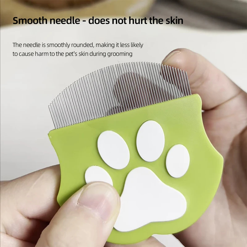 Pet Flea Comb for Cats Dogs Te - огляд і ціна Flea Comb Fine Tooth Pet Tear Stain
