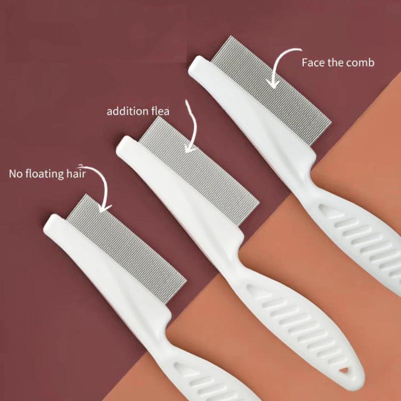 Hot Sale Pet Tear Stain Flea C - огляд і ціна Flea Comb Fine Tooth Pet Tear Stain