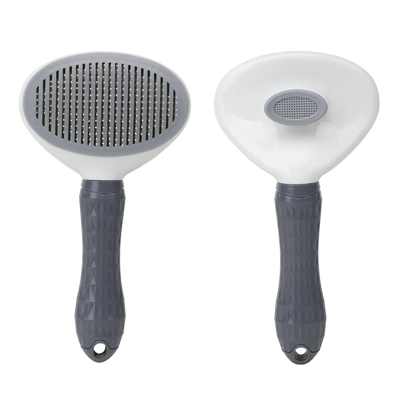 Cat Grooming Brush Self Cleani - огляд і ціна Slicker Brush Self Cleaning Pet Grooming
