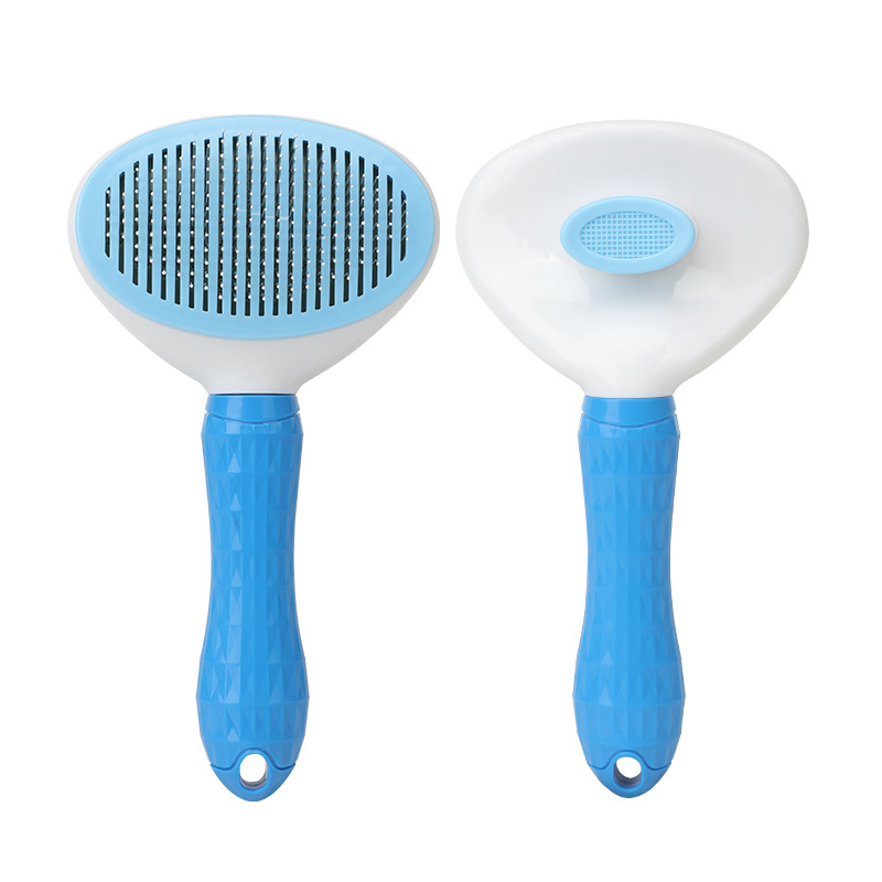 Cat Grooming Brush Self Cleani - огляд і ціна Slicker Brush Self Cleaning Pet Grooming