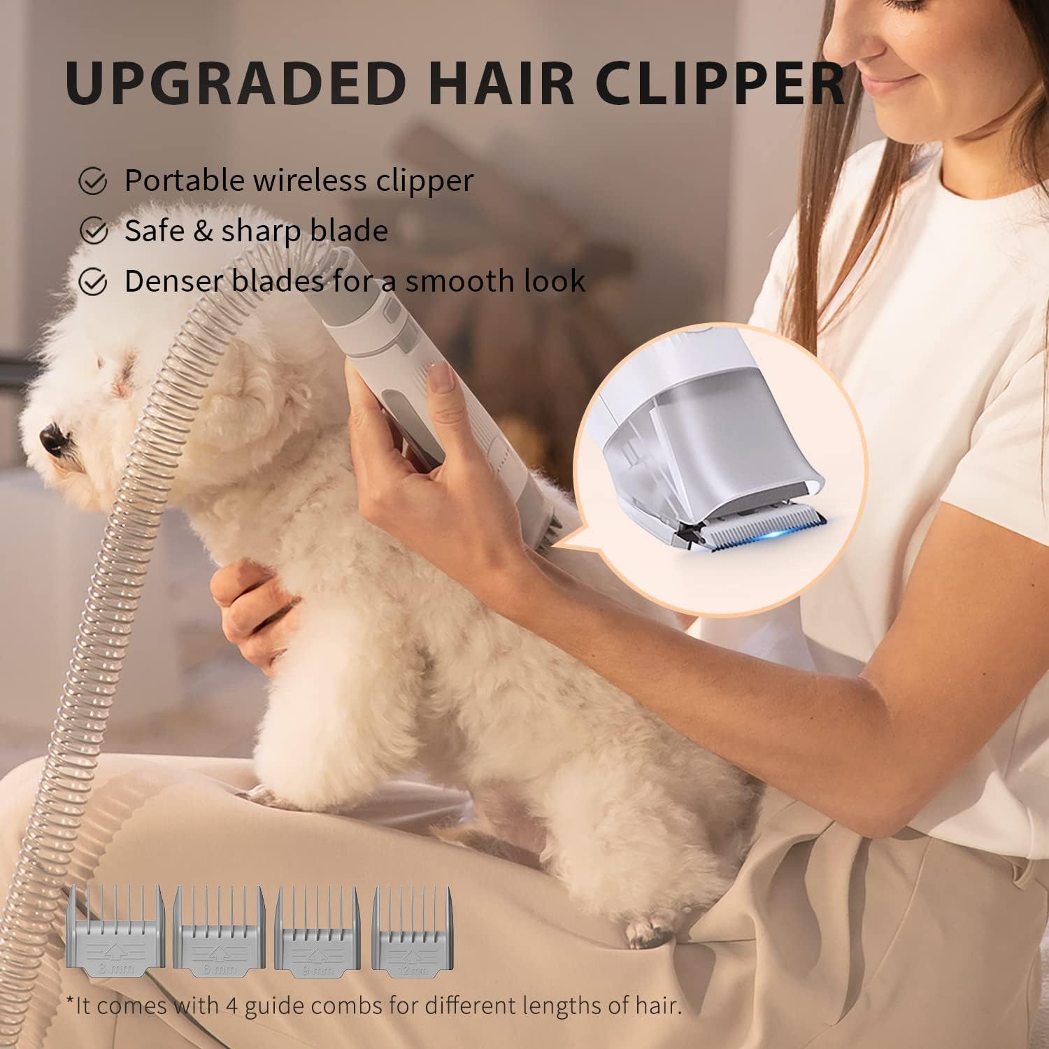 PETKIT Airclipper 5-in-1 Pet G - огляд і ціна Pet Grooming Vacuum Suction Kit 5 In 1