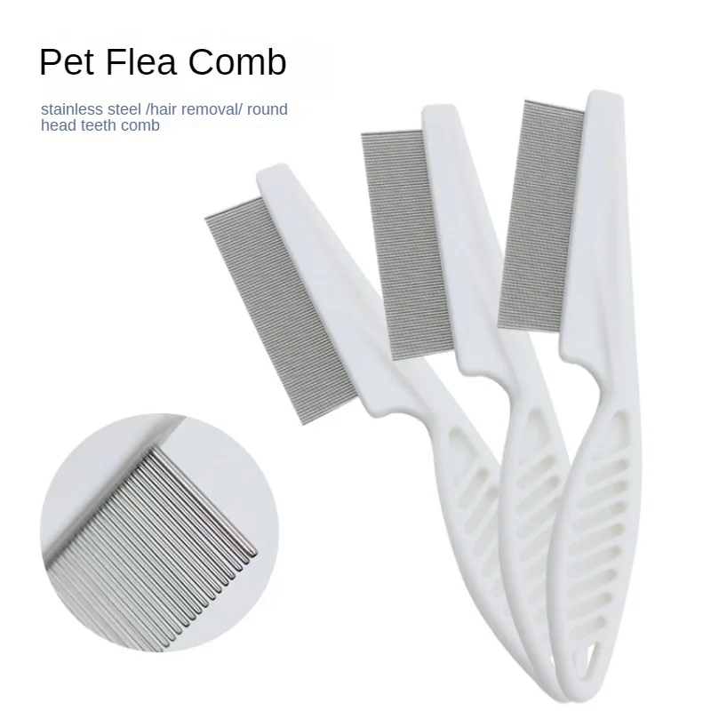 1Pcs Pet Tear Stain & Flea Com - огляд і ціна Flea Comb Fine Tooth Pet Tear Stain