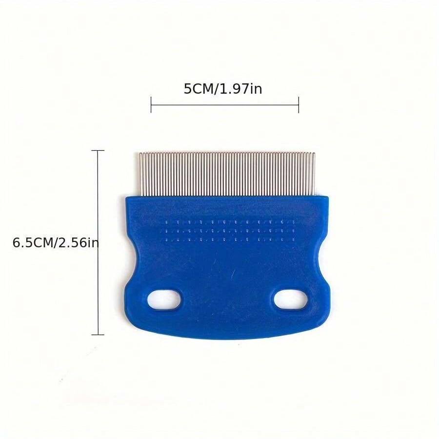 4Pcs/6Pcs Pet Comb Flea Comb F - огляд і ціна Flea Comb Fine Tooth Pet Tear Stain
