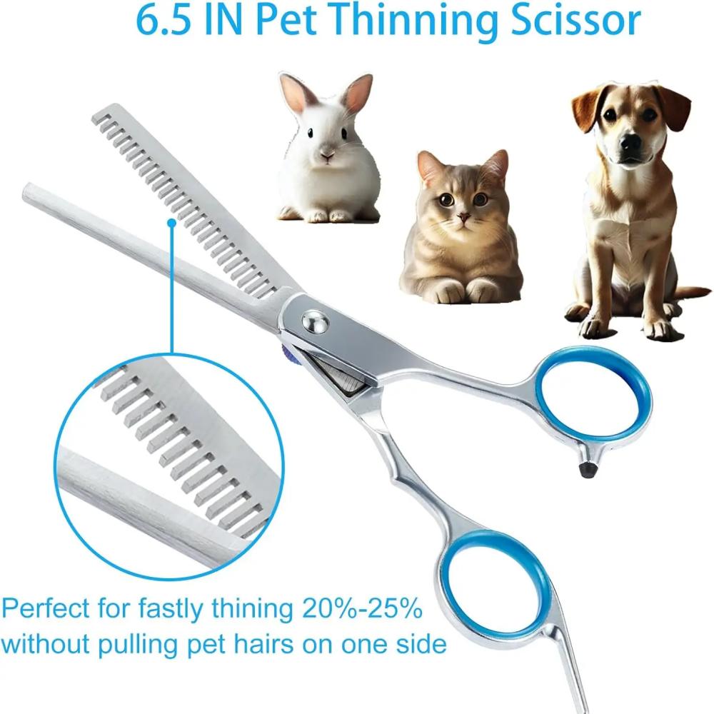 Professional Curved Thinning S - огляд і ціна Professional Pet Grooming Scissors Curved
