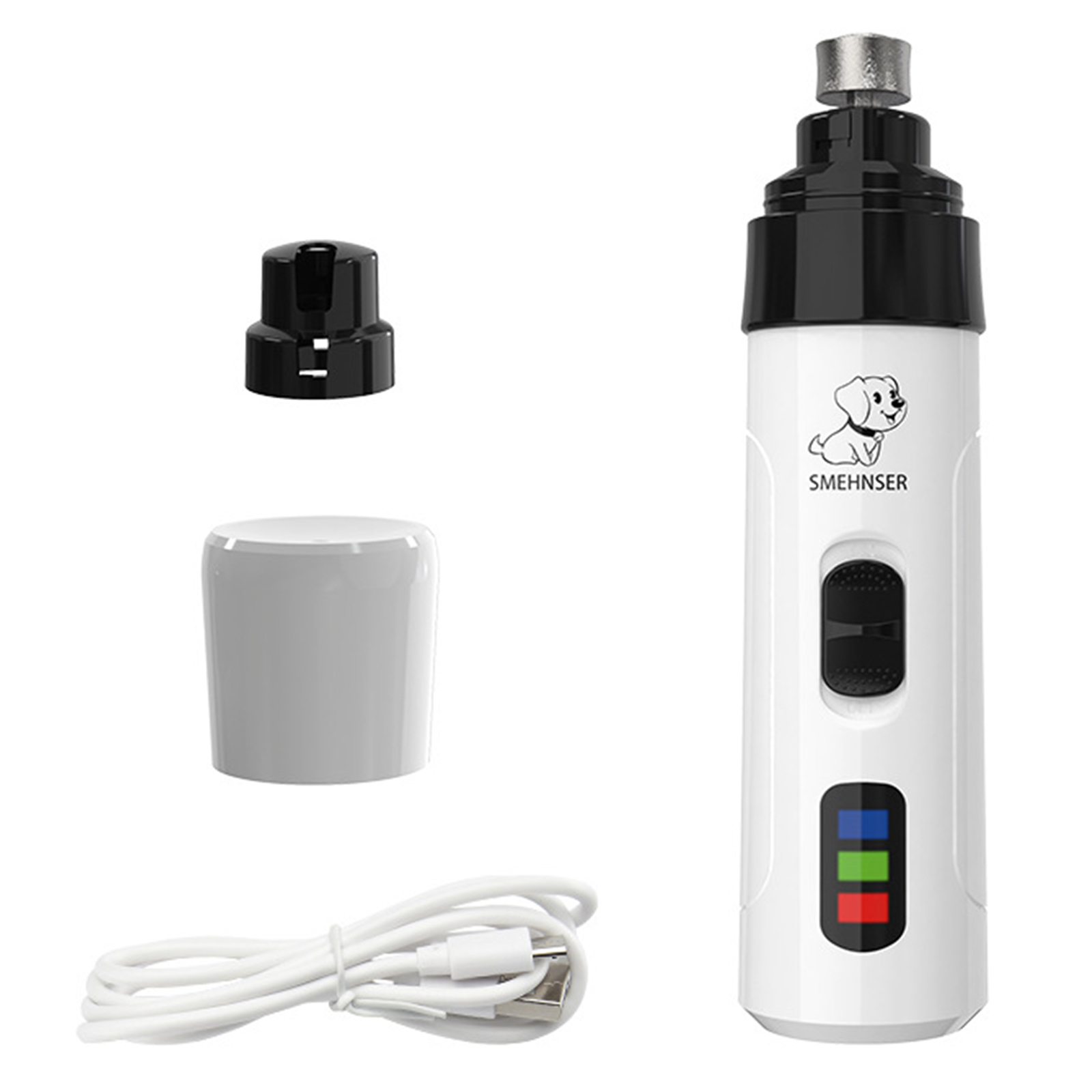 Electric Dog Nail Clippers USB - огляд і ціна Cordless Dog Clippers Low Noise Grooming