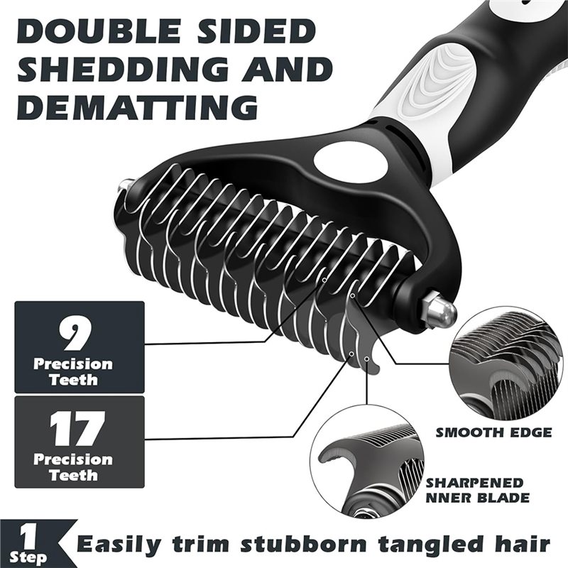 NEW HOT In Stock-Slicker Brush - огляд і ціна Slicker Brush Self Cleaning Pet Grooming