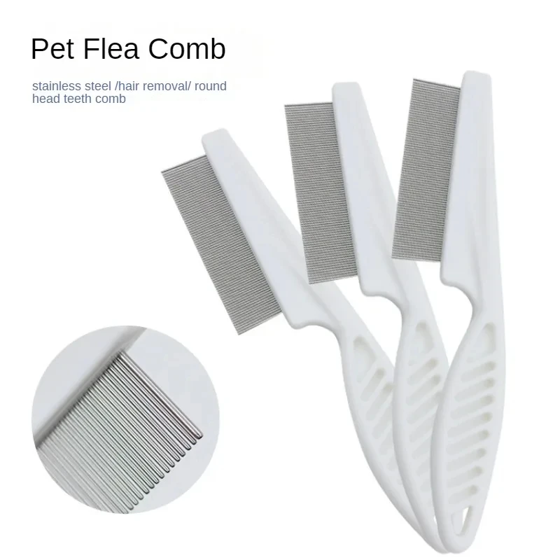 1Pcs Pet Tear Stain & Flea Com - огляд і ціна Flea Comb Fine Tooth Pet Tear Stain