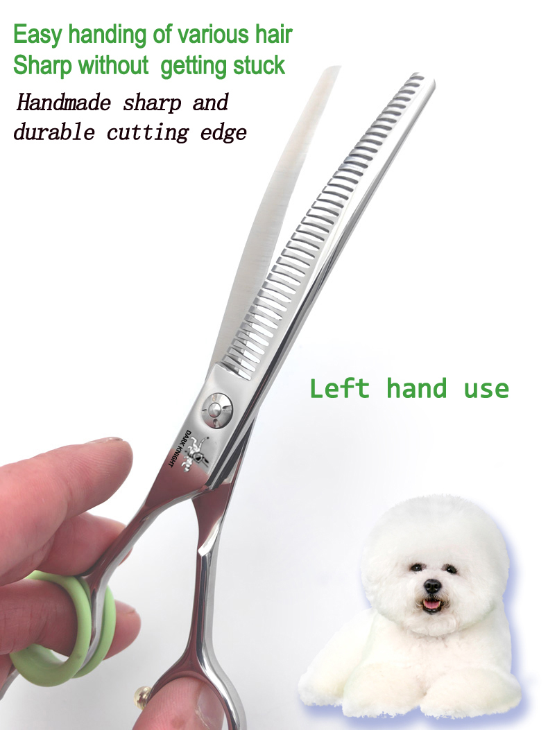 Professional Left Hand Pet Sci - огляд і ціна Professional Pet Grooming Scissors Curved