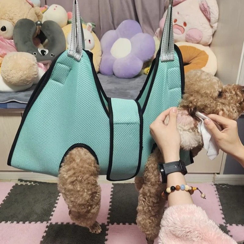 Cat Grooming Hammock Harness f - огляд і ціна Pet Grooming Hammock Sling Restraint