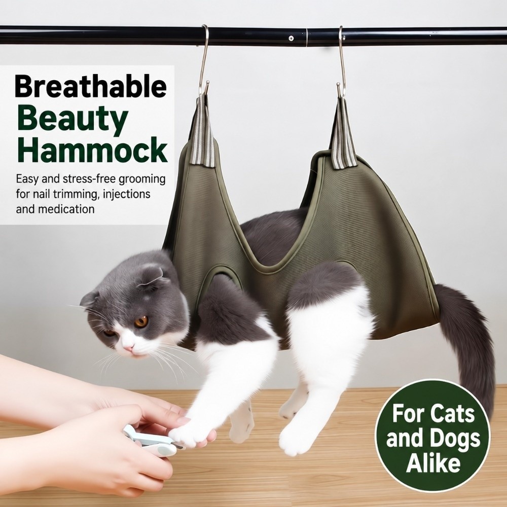 Nylon Pet Grooming Hammock Bre - огляд і ціна Pet Grooming Hammock Sling Restraint