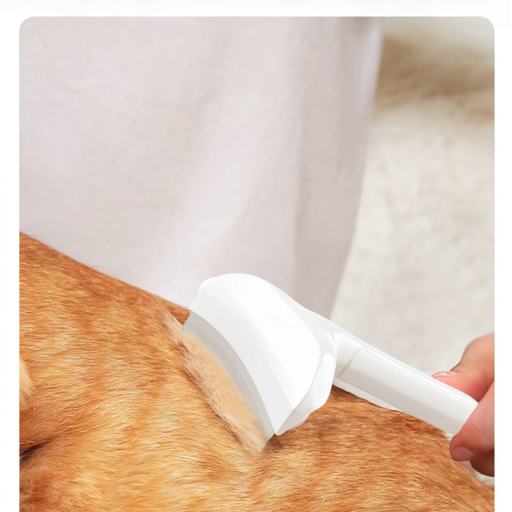 Pet Grooming Tool Curved Demat - огляд і ціна Undercoat Rake Dematting Tool Dog Shedding