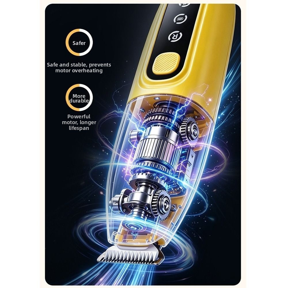 LED Light Pet Paw Trimmer Low  - огляд і ціна Cordless Dog Clippers Low Noise Grooming