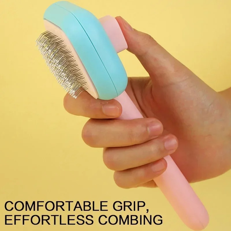 Self Cleaning Slicker Brush Pe - огляд і ціна Slicker Brush Self Cleaning Pet Grooming