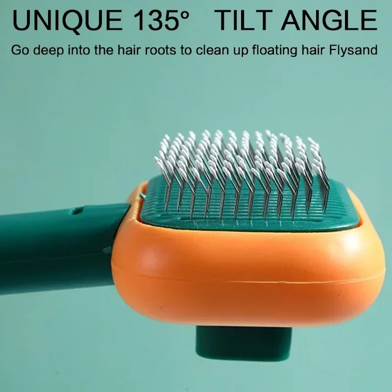 Self Cleaning Slicker Brush Pe - огляд і ціна Slicker Brush Self Cleaning Pet Grooming