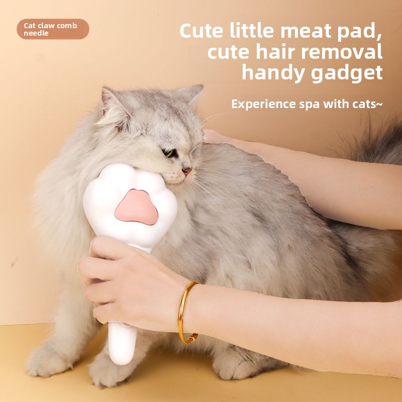 Pet Grooming Brush Deshedding, - огляд і ціна Slicker Brush Self Cleaning Pet Grooming