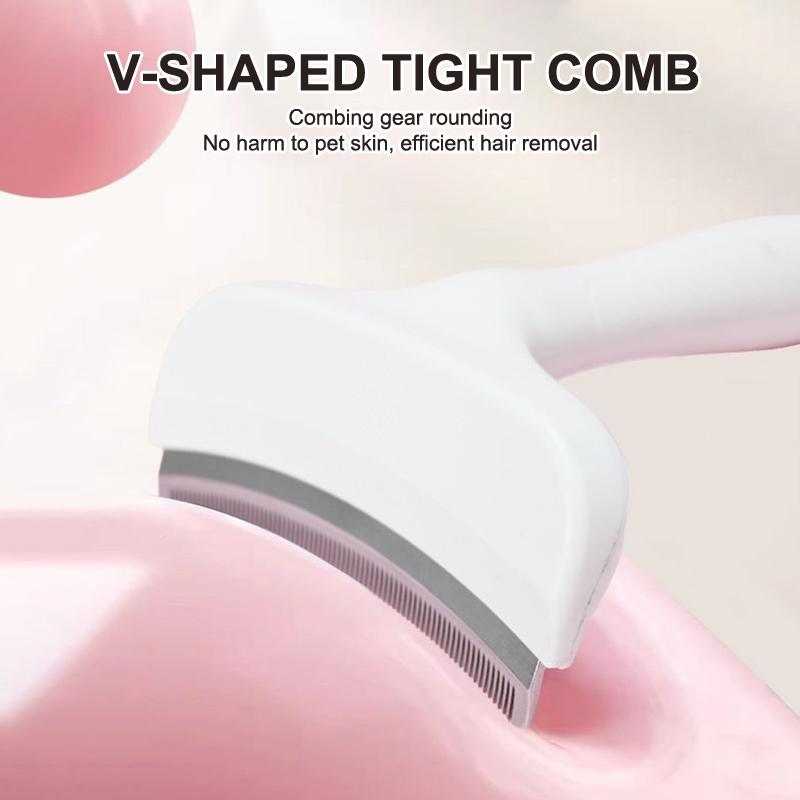 Slicker Brush For Dogs Underco - огляд і ціна Undercoat Rake Dematting Tool Dog Shedding