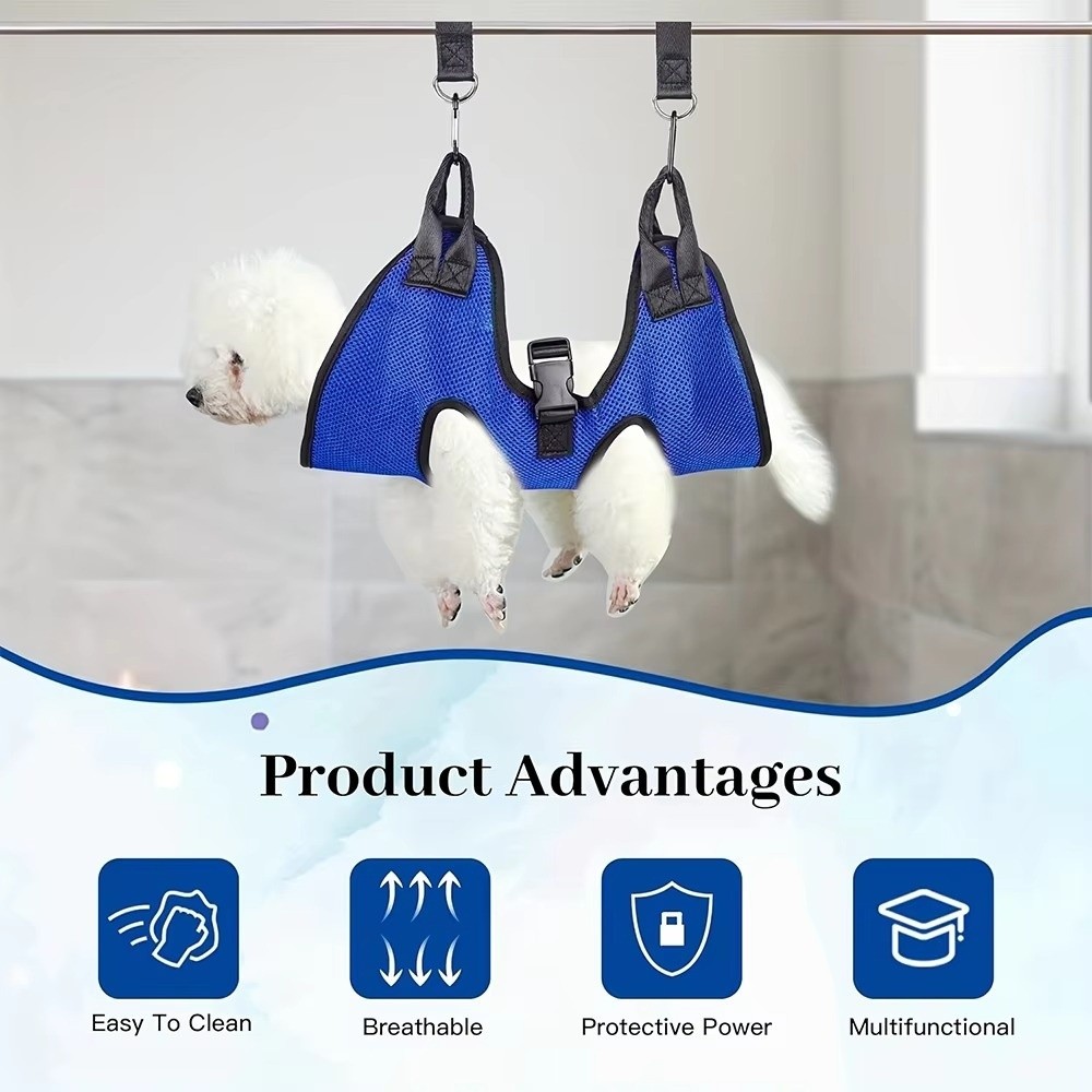 Large Pet Grooming Hammock Ant - огляд і ціна Pet Grooming Hammock Sling Restraint