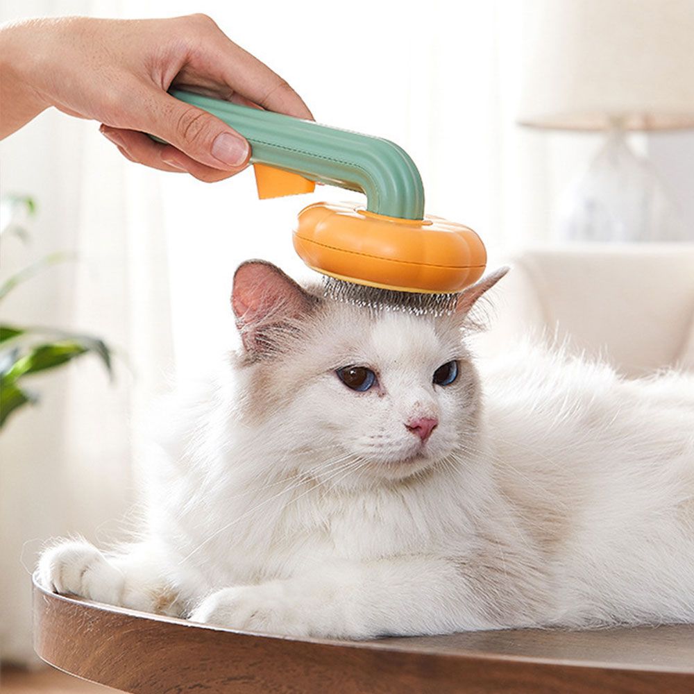 Pet Hair Removal Comb Cat Brus - огляд і ціна Slicker Brush Self Cleaning Pet Grooming