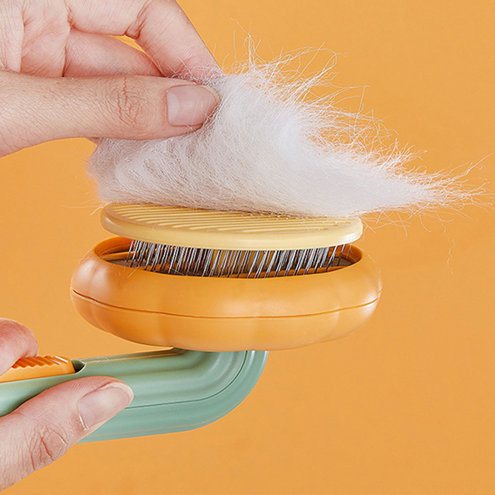 Pet Hair Removal Comb Cat Brus - огляд і ціна Slicker Brush Self Cleaning Pet Grooming