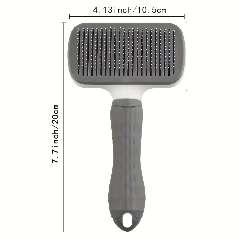 Self Cleaning Pet Grooming Bru - огляд і ціна Slicker Brush Self Cleaning Pet Grooming