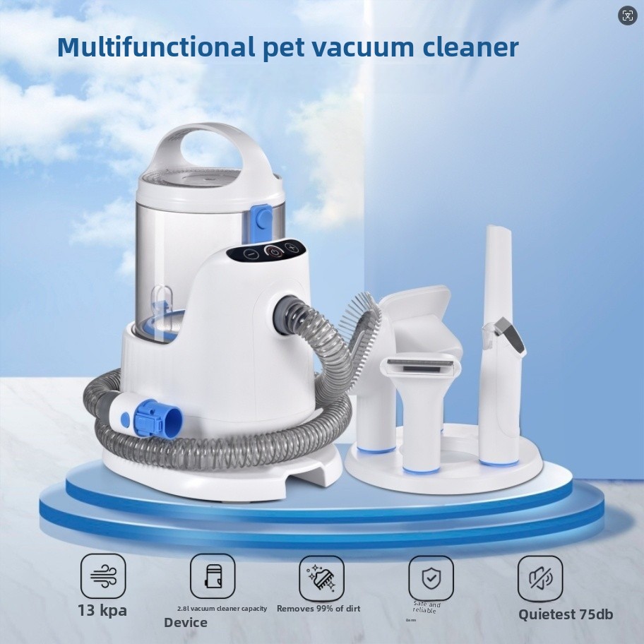 Multifunctional Pet Vacuum Cle - огляд і ціна Pet Grooming Vacuum Suction Kit 5 In 1