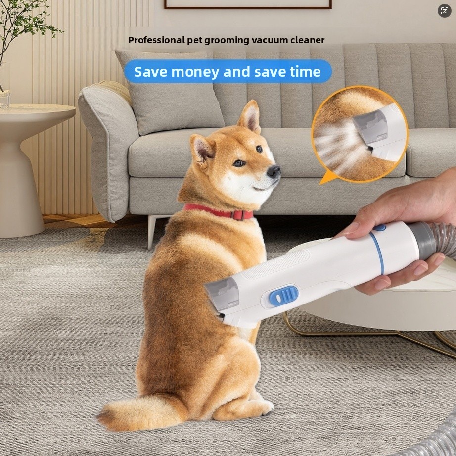 Multifunctional Pet Vacuum Cle - огляд і ціна Pet Grooming Vacuum Suction Kit 5 In 1