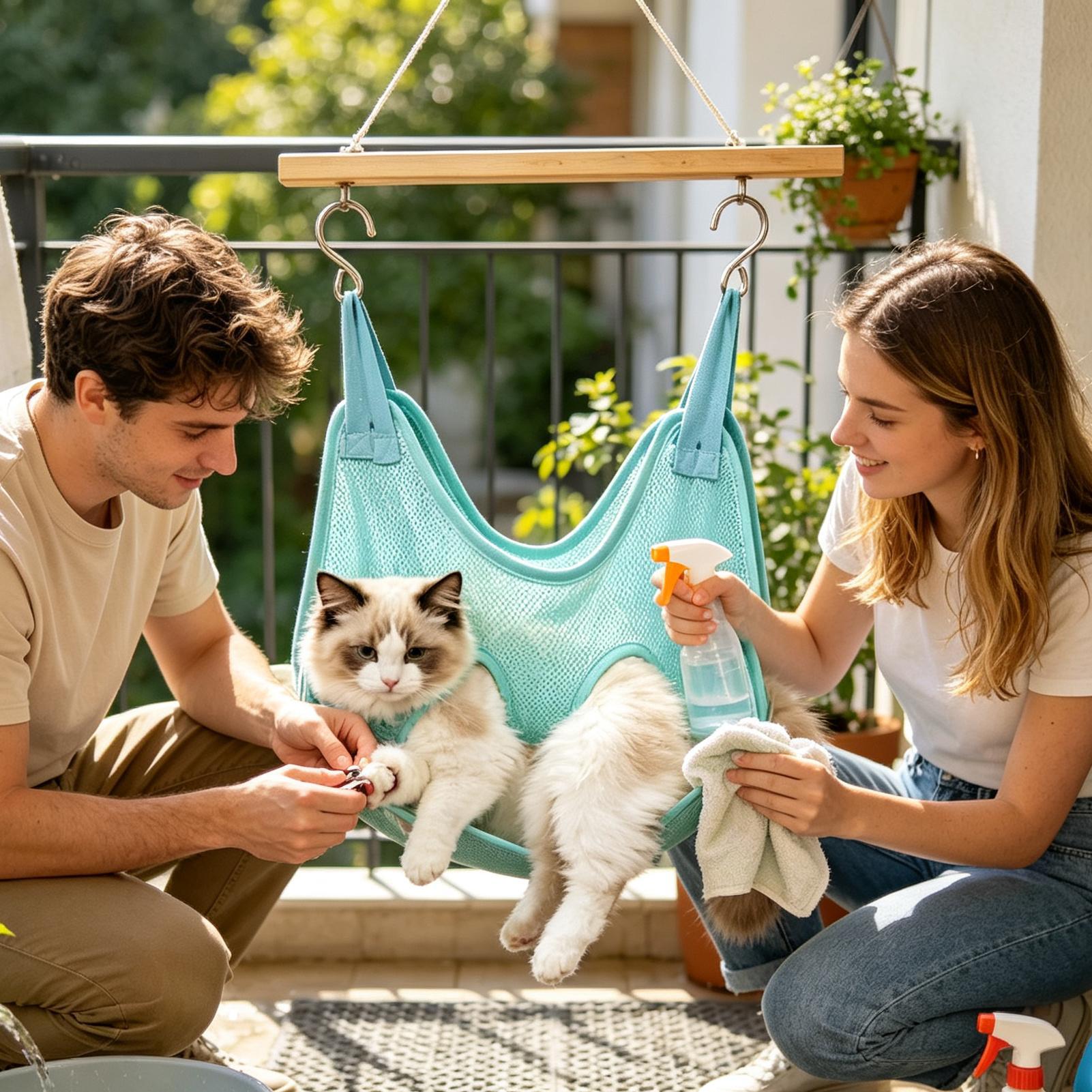 Pet Grooming Hammock for Dogs  - огляд і ціна Pet Grooming Hammock Sling Restraint