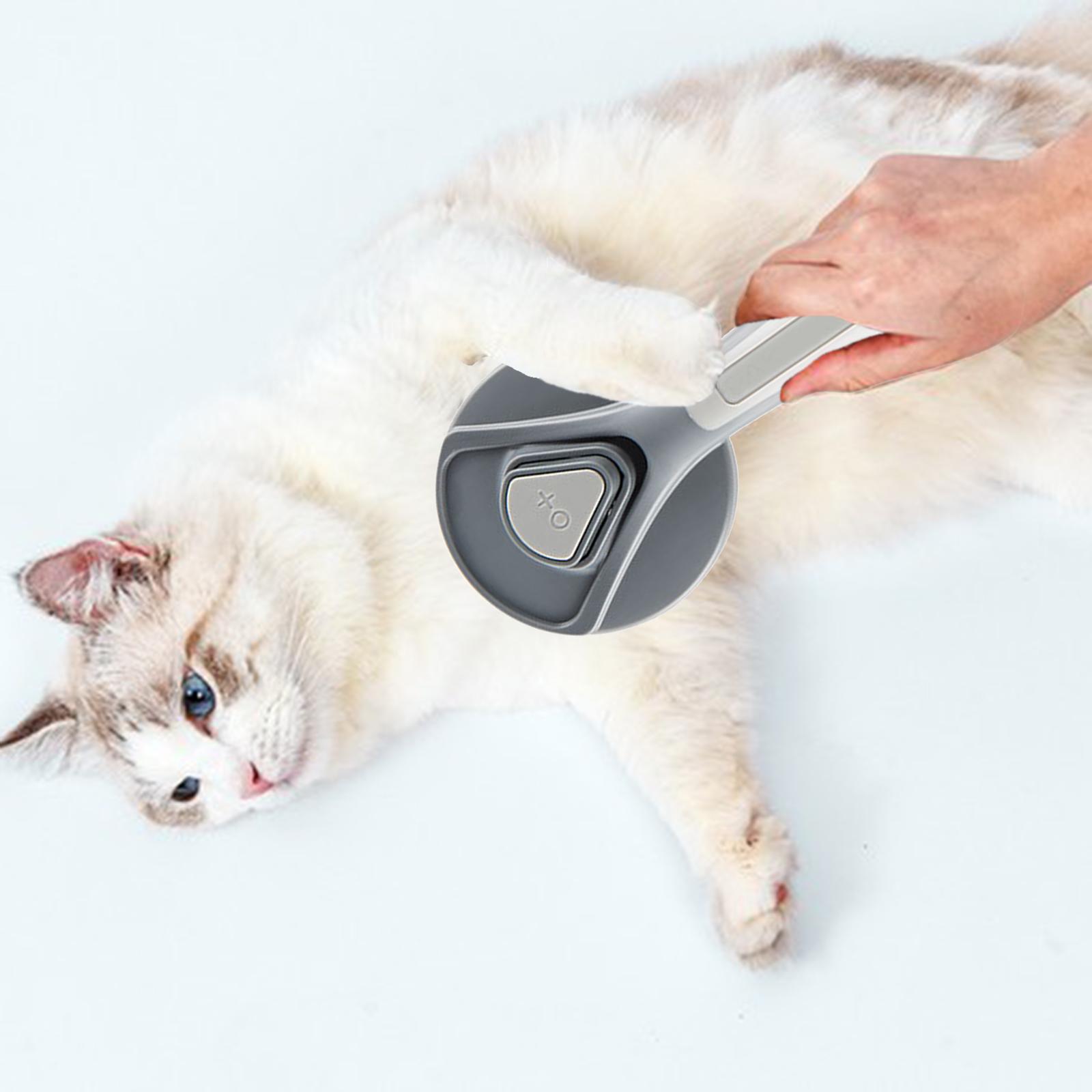 Cat Dog Grooming Brush, Kitten - огляд і ціна Slicker Brush Self Cleaning Pet Grooming