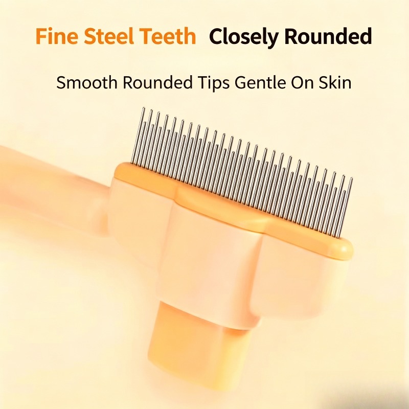 Pet Self Cleaning Slicker Brus - огляд і ціна Slicker Brush Self Cleaning Pet Grooming
