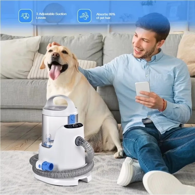 2026 5-in-1 Professional Pet G - огляд і ціна Pet Grooming Vacuum Suction Kit 5 In 1