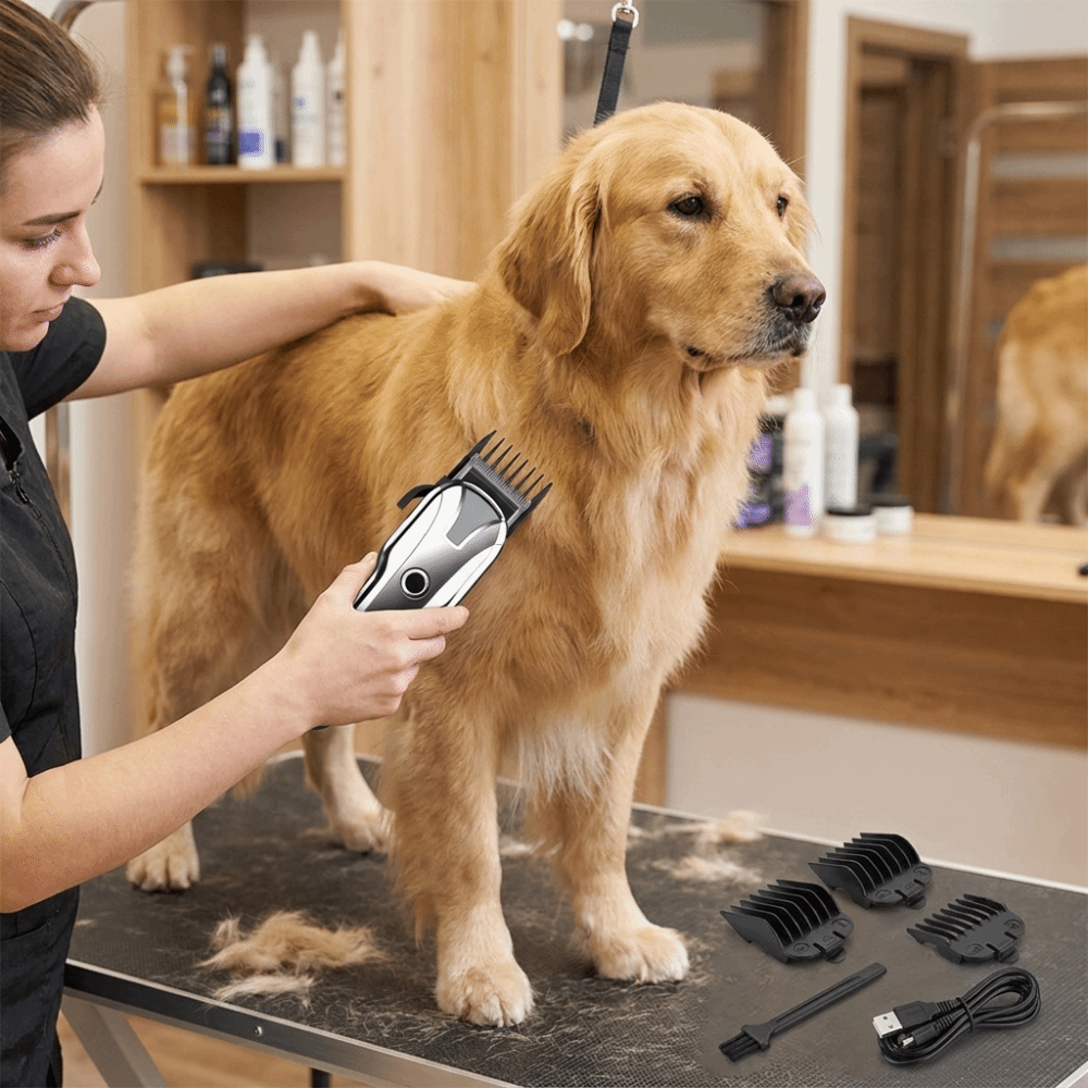 USB Rechargeable Electric Pet  - огляд і ціна Cordless Dog Clippers Low Noise Grooming