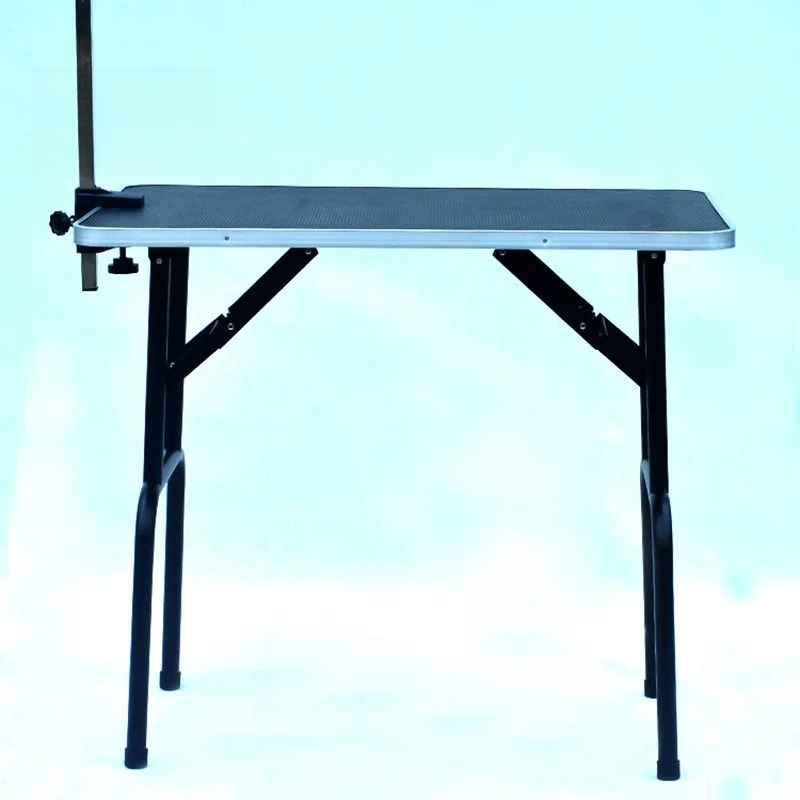 wholesale black iron coating l - огляд і ціна Folding Pet Grooming Table Arm Clamp