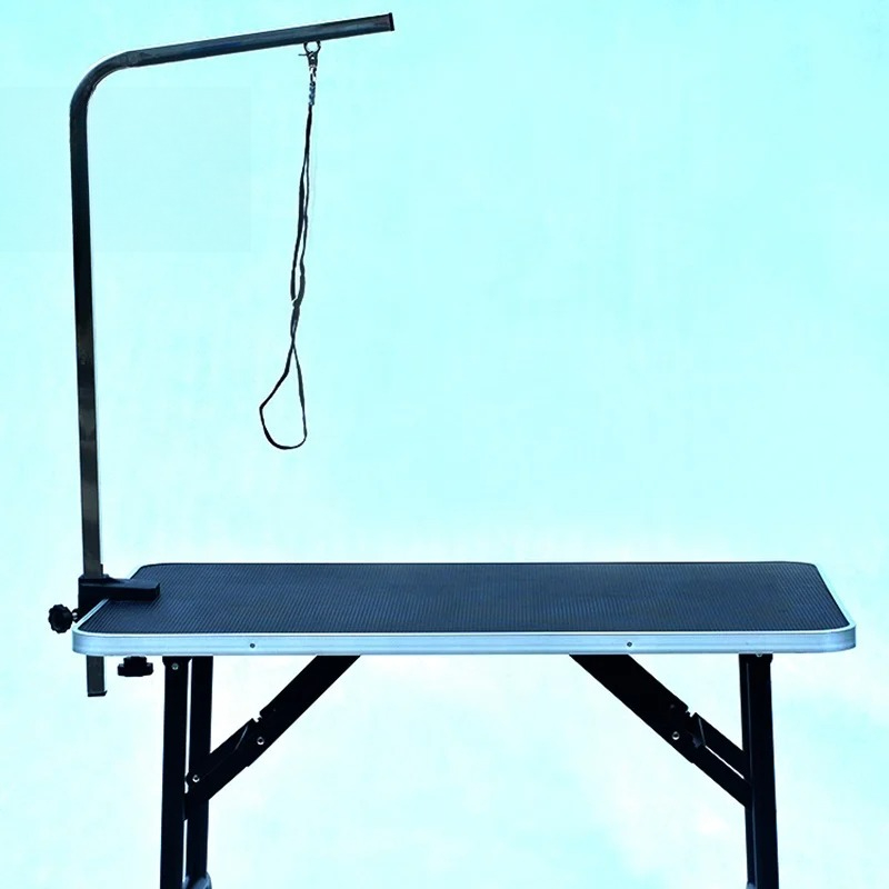 wholesale black iron coating l - огляд і ціна Folding Pet Grooming Table Arm Clamp