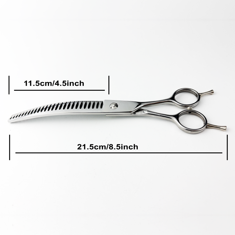 Wingsbro 8/7 Inches Dogs Curve - огляд і ціна Professional Pet Grooming Scissors Curved
