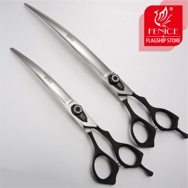 Fenice 7.5/8/9 inch Profession - огляд і ціна Professional Pet Grooming Scissors Curved