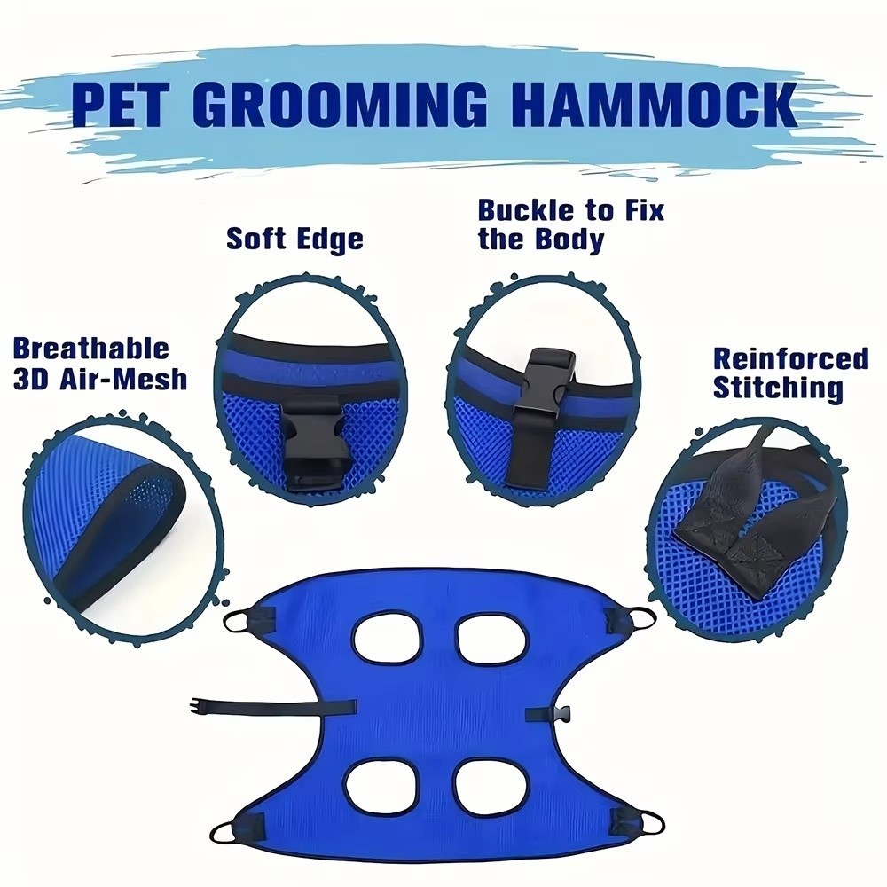 Large Pet Grooming Hammock Ant - огляд і ціна Pet Grooming Hammock Sling Restraint